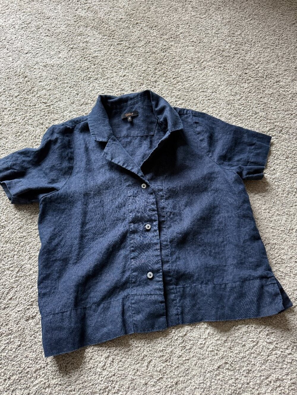 Quince 100% European Linen Short Sleeve Shirt